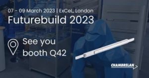 Stand Chambrelan : Q42 | Salon Futurebuild | ExCeL, London | 7 - 9 mars 2023